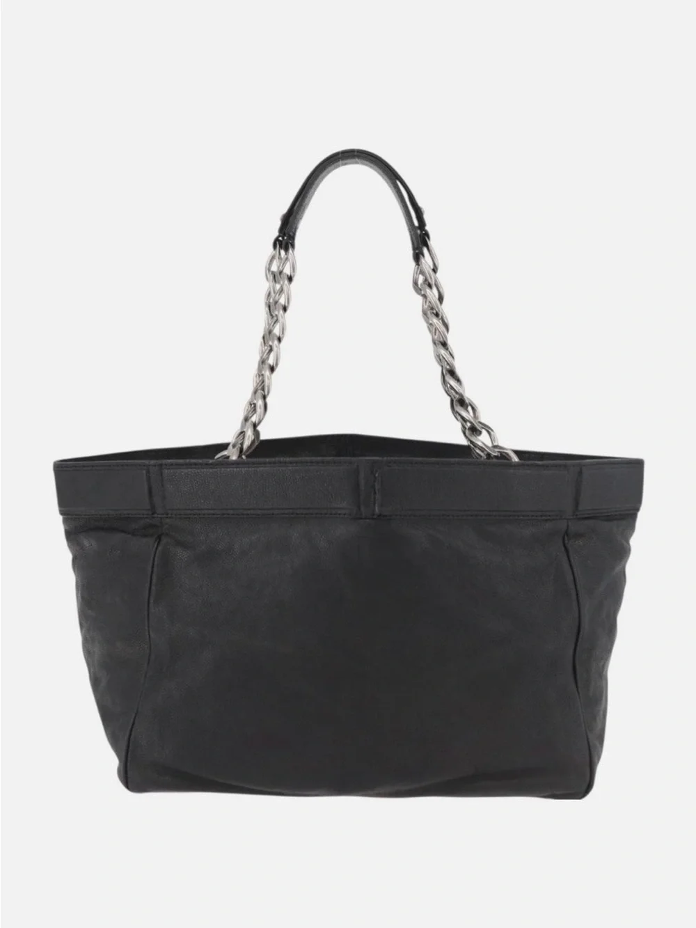 CHANEL chain tote